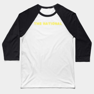 The National Band Logo Lettering Baseball T-Shirt